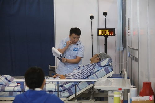 直擊天津國賽精彩瞬間 美容 烘焙 健康照護等服務(wù)類項目成觀賽熱門